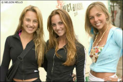 Brazilian surfer girls