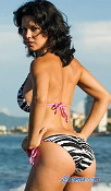 Hot Latina at the beach